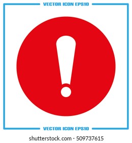 warning sign icon