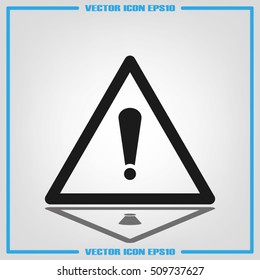 warning sign icon