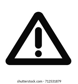 warning sign icon