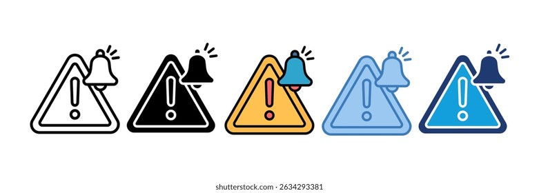 Warning Sign Icon Element For Design