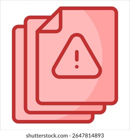 Warning Sign Icon Element For Design
