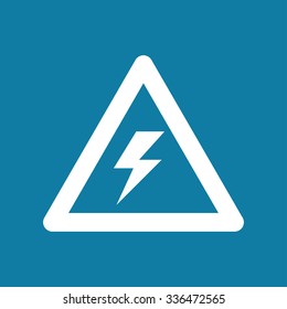 warning sign icon eps10