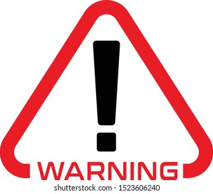 Warning, Warning sign Icon, Warning sign, illustration.sign,  Red warning