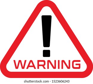 Warning, Warning sign Icon, Warning sign, illustration.sign,  Red warning