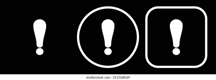 icono de signo de advertencia, vector de símbolo de signo de advertencia