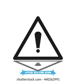 warning sign icon vector illustration EPS 10