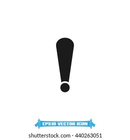 warning sign icon vector illustration EPS 10