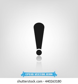 warning sign icon vector illustration EPS 10