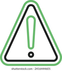 Warning Sign icon vector image. Suitable for mobile application web application and print media.