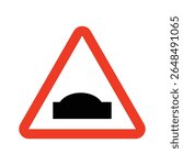 Warning sign indicating traffic light ahead in a road environment during daytime Traffic light inons 
