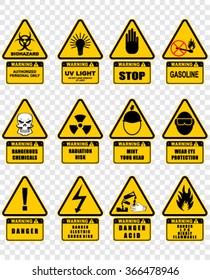 WARNING, SIGN LABEL, VECTOR