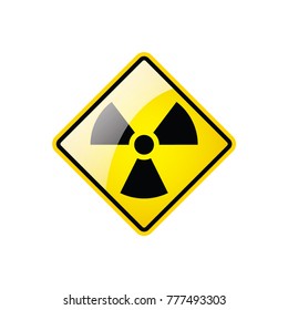 Warning sign on white background, Attracting attention,Compulsory, Control ,practice, Security first sign, Idea for graphic,web design,EPS10.
