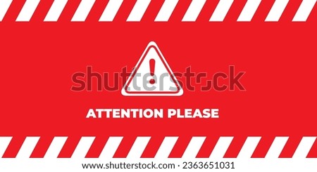 Similar – Image, Stock Photo Warning signs with red arrows