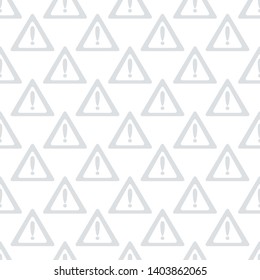 Warning Sign Seamless Pattern Vektorgrafik Transparent: vector de stock ...