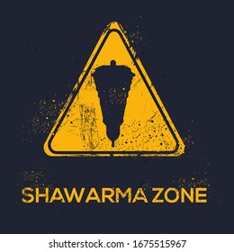 SHAWARMA All Weather Full Color Banner Sign by SuperSigns