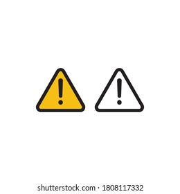 Warning Sign. Simple caution icon