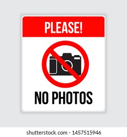 No Photos Allowed Stock Vectors Images Vector Art Shutterstock