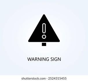 Ilustración De Vector De Signo De Advertencia, Icono O Signo De Logotipo