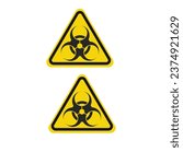 Warning sign of virus. Biohazard icon. Biohazard symbol,Bio hazard symbol sign,Warning sign of virus. Biohazard icon. Biohazard symbol,Bio hazard symbol sign, BIO HAZARD symbol