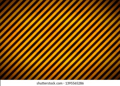 Warning Sign Yellow Black Stripes Grunge Stock Vector (Royalty Free ...