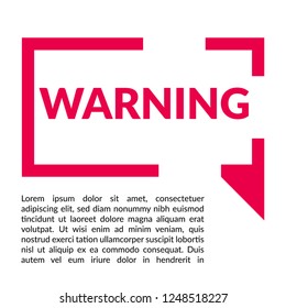 warning sign,label.warning speech bubble. warning tag sign,banner