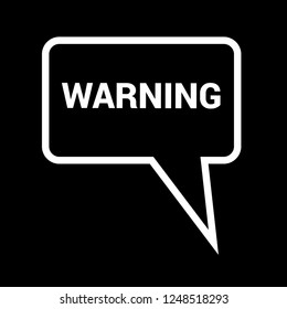 warning sign,label.warning speech bubble. warning tag sign,banner