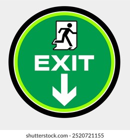 WARNING SIGNS FOR EXIT 2 | VECTOR