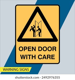 Warnzeichen Illustration Design Vektorgrafik Datei Isolated Pack Signs Public Industry