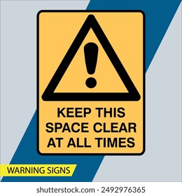 Warnzeichen Illustration Design Vektorgrafik Datei Isolated Pack Signs Public Industry