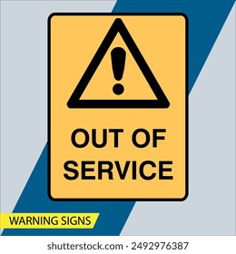 warning signs illustration design vector file isolated pack signs public industry