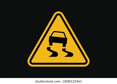 Warning Signs for Slippery Roads