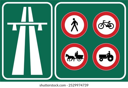 Warning Signs, Turkey Highway Standard Traffic Signs (Turkish: Karayollari Standart Trafik Isaret Levhalari, Tehlike Uyari Isaretleri, Kaplama Ustu Yon Levhasi) 