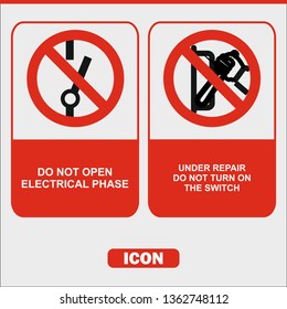 Сollection of warning signs vector