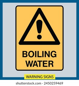 Warning signs vector illustration construction buildings landmarks vector illustration isolated safety signs