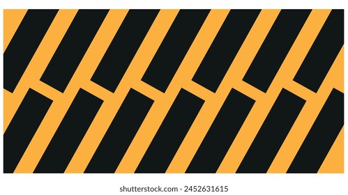 advertencia cantar con rayas negras sobre fondo amarillo