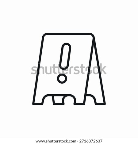 warning spot icon sign vector