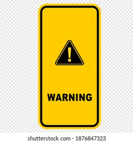 Warning Sticker, hand phone protection