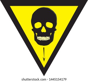 Warning sticker labels for electrical consumers 