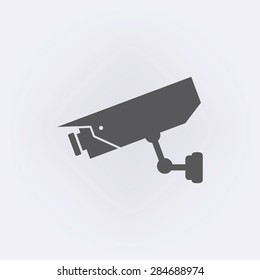 Warning Sticker for Security Alarm CCTV Camera