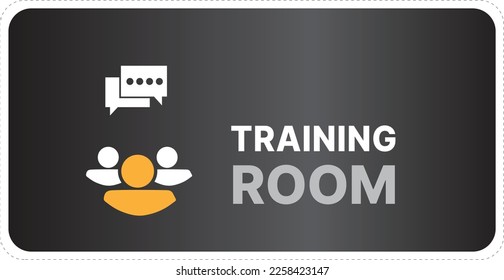 Warning store training room regional waste bin Icon