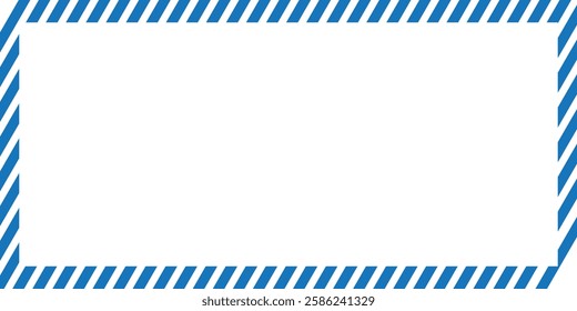 warning striped rectangular background, yellow and black stripes on the diagonal, warning to be careful potential danger vector template sign border yellow and black color Construction warning border.