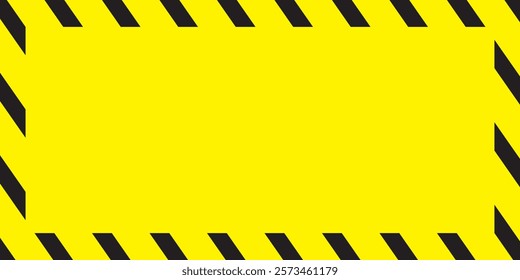 Warning Strips vector illustration, warning striped background, yellow and black stripes on the diagonal, danger vector template sign background, danger sign, Danger area mark, line danger stripe.