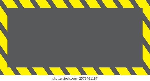 Warning Strips vector illustration, warning striped background, yellow and black stripes on the diagonal, danger vector template sign background, danger sign, Danger area mark, line danger stripe.