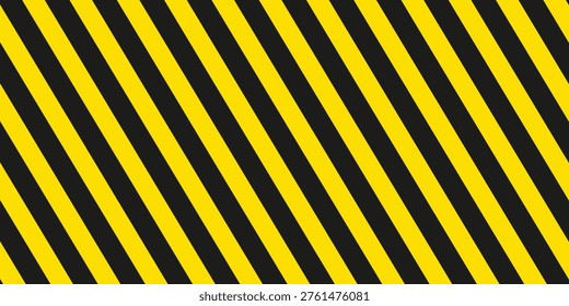 Warning Strips vector illustration, warning striped background, yellow and black stripes on the diagonal, danger vector template sign background, danger sign, Danger area mark, line danger stripe.

