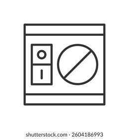 Warning Switch Icon Sign Symbol