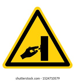Warning Switch Off Symbol Sign ,Vector Illustration, Isolate On White Background Label. EPS10