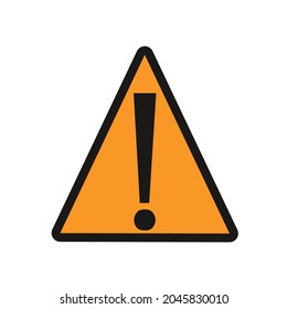 icono Símbolo de advertencia. diseño gráfico de ilustración vectorial