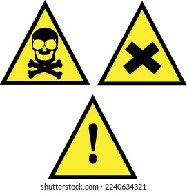 warning symbol sign danger vector safety caution