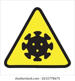warning symbol yellow black, circle, square, rhombus, triangle