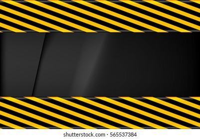 The warning tape